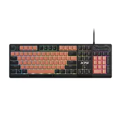 XPG - Teclado Gaming Seeker Merah Edición Rosa Con Retroiluminación Rgb Y Diseño Ergonómico