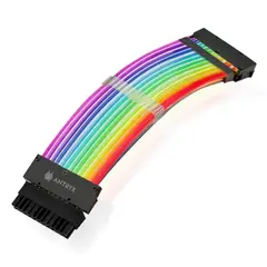 ANTRYX - Cable Extensor Argb Spectrum 24-Pines, Ideal Para Mejorar La Iluminación De Tu Pc