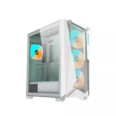 GIGABYTE - Caja Mid Tower Gb-C301Gw Blanca En Plástico Y Acero, Diseño Elegante Y Gran Venti
