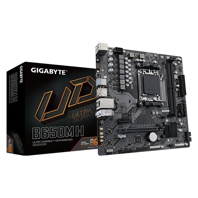 Motherboard B650M H Am5, Ddr5, Hdmi Y Dp Para Alto Rendimiento En Gaming