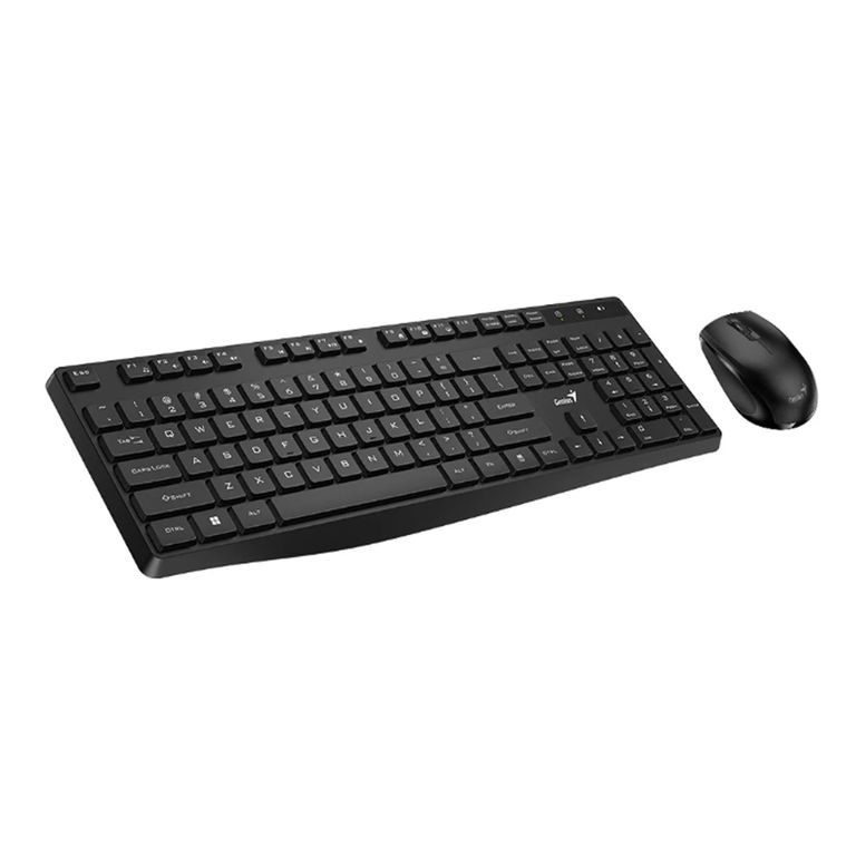 Teclado Y Ratón Km-8206S Inalámbricos Multimedia Usb En Negro - Estilo Y Comodidad