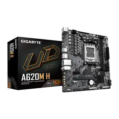 GIGABYTE - Motherboard A620M H, Am5, Micro Atx, Chipset Amd A620 - Ideal Para Tu Pc Gamer