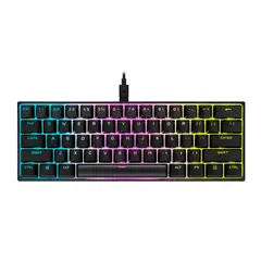 CORSAIR - Teclado Gaming K65 Pro Mini Rgb, Cherry Mx, Compacto Y Retroiluminado Para Jugadas