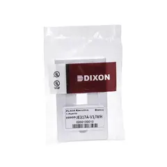 DIXON - Placa Ejecutiva Vertical Blanca Con 1 Puerto - Elegante Y Funcional Para Tu Espacio