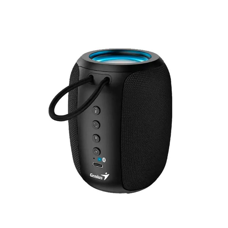 Parlante Sp-915Bt Bluetooth 5W Con Luces Rgb - Audio Potente Y Diseño Moderno En Ne
