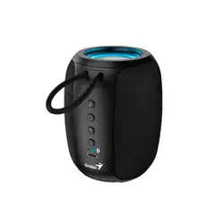 GENIUS - Parlante Sp-915Bt Bluetooth 5W Con Luces Rgb - Audio Potente Y Diseño Moderno En Ne