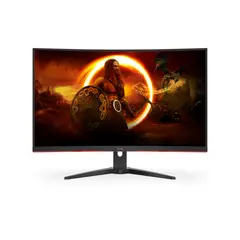 AOC - Monitor Curvo De 27" Fhd 165Hz Y 1Ms - Ideal Para Gaming Y Visualización Fluida