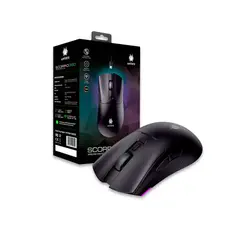 ANTRYX - Mouse Gaming Inalámbrico Scorpio 350 Rgb - Alta Precisión Y Personalización Lumínic