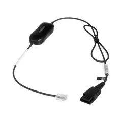 JABRA - Cable Smart Para Auriculares - Negro, Compatible Con Cisco, Mitel Y Snom