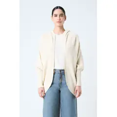 VELEZ - Vélez Cárdigan Ocaso Para Mujer Oversized Crema
