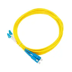 FURUKAWA - Cable De Fibra Óptica De 3 M En Amarillo - Conexión Rápida Y Fiable Para Redes