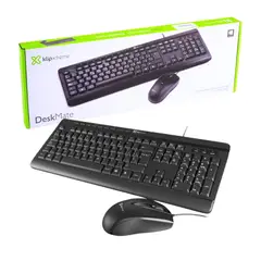KLIP XTREME - KCK-251S DeskMate - Juego de teclado y ratón - USB