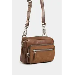 VELEZ - Vélez Morral Bright De Cuero Hombre Detalle Gamuzado Miel