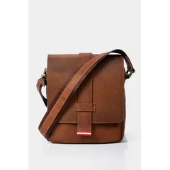 VELEZ - Vélez Morral De Cuero Vintage Miel