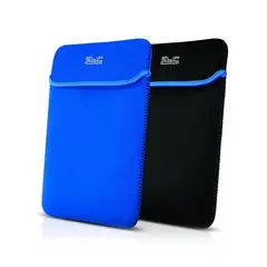 KLIP XTREME - Funda Para Notebook De Neopreno Reversible Para 15.6" - Negra Y Azul, Protecci