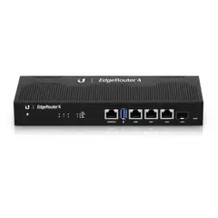 UBIQUITI - Edgerouter Er-4 - Router Gigabit De Alta Velocidad, 4 Puertos Net, Diseño Compact