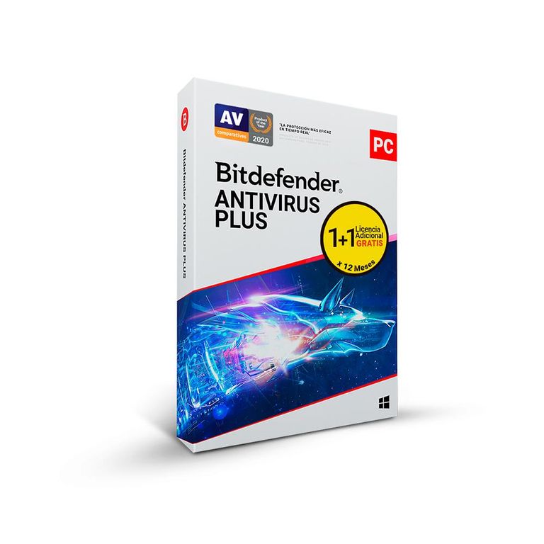 Antivirus Bd Ant Plus 1 Dispositivo + 1 Pc, 12 Meses De Protección Premium