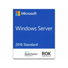 HP - Hpe Microsoft Windows Server 2016 Standard Oem - Soporte 16 Núcleos Para Servidores