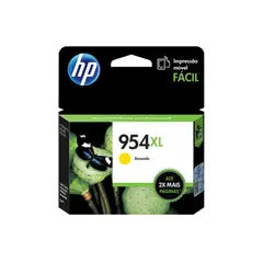 HP - Cartucho De Tinta 954Xl Amarillo Original, Alto Rendimiento 1600 Páginas, Calidad Excep