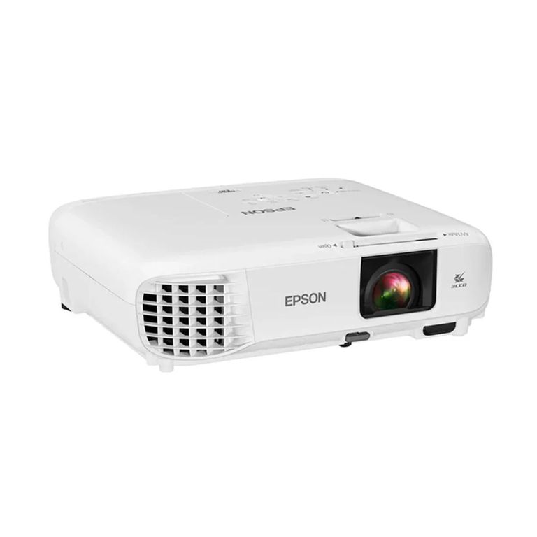 Powerlite E20, Proyector Portátil 3Lcd Xga 3400 Lúmenes, Color Blanco, Ideal Para Pr