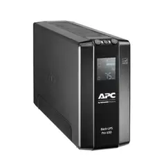 APC - Back-Ups Pro Br650Mi - Ups Interactivo 650Va/390W Con 6 Salidas, Avr Y Carga Rápida 12