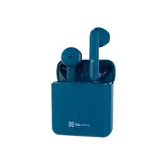 KLIP XTREME - Auriculares Bluetooth Twintouch Kte-010 En Color Azul - Sonido Envolvente Y Có