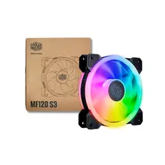 COOLER MASTER - Ventilador Rgb De 120Mm Mf120 S3 - Eficiencia Y Estilo Para Tu Pc