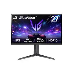 LG - Monitor Gaming Ultragear 27 Fhd Ips 180Hz 1Ms FreesyncG-Sync Hdmi Displayport