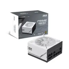 ASUS - Fuente De Poder Prime Ap 750G Fm 750W 80 Plus Gold - Eficiencia Y Rendimiento En Blan