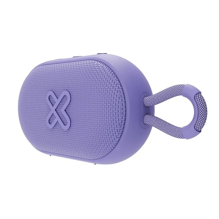 Kbs-030Pr Altavoz Bluetooth Tws Púrpura, 12 Horas De Batería, Resistente Al Ag