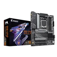 GIGABYTE - Motherboard B650 Aorus Elite Ax V2 Atx, Chipset Amd B650, Socket Am5, Wi-Fi Integ