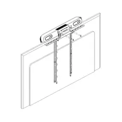 POLY - Montaje Vesa Hp Para Videoconferencia 875M2Aa - Compatible Y Fácil De Instalar