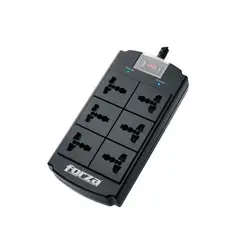 FORZA - Protetor De Sobretensión De 6 Salidas, Conexión Nema, 110/240V, Ideal Para Hogar Y O