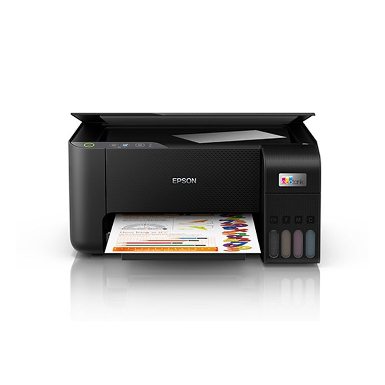 Impresora Multifuncional Ecotank L3210, Chorro De Tinta A Color, A4/Legal, Conexión