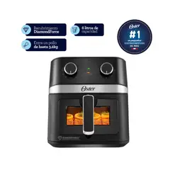 OSTER - Freidora de Aire Manual DiamondForce 6L CKSTAF60WMDF
