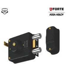 FORTE - Cerradura clásica F240 negra