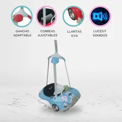 BABY KITS - Saltarín carrito «JOY NEST» Blue