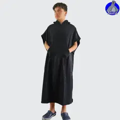 GENERICO - Poncho cambiador en felpa toalla