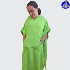 GENERICO - Poncho cambiador en felpa toalla