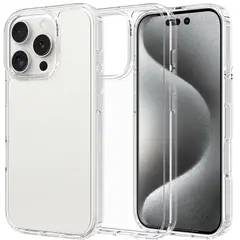 SPACE - Case Anticaida iPhone 16 Pro - Transparente