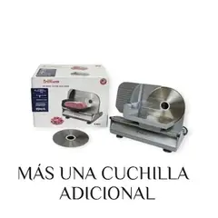 GENERICO - CORTADOR DE EMBUTIDOS JAMÓN & QUESO 500W MAS UNA CUCHILLA ADICIONAL