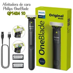 PHILIPS - Afeitador OneBlade Face QP1424 10