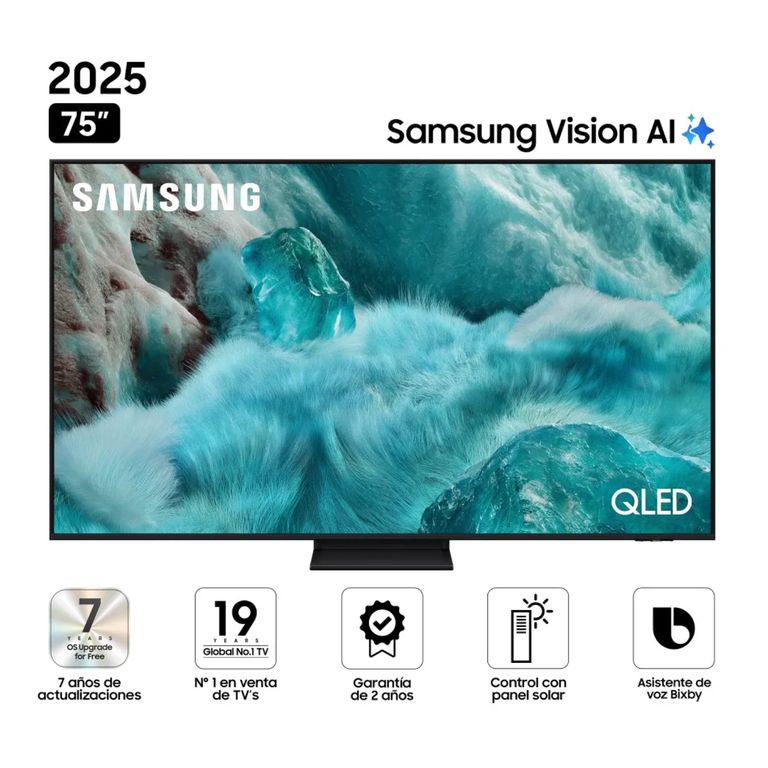 Televisor QLED 75 4K UHD Smart TV Q7F5 2025