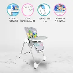 BABY KITS - Silla de comer «SNACK» Grey