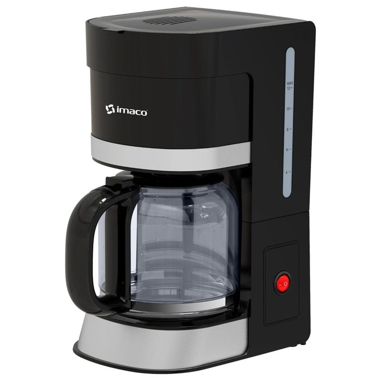 Cafetera eléctrica 12 tazas jarra 1.2 litros CM1203
