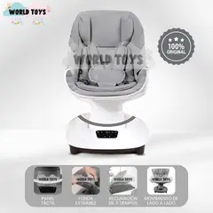 BABY - Mecedora Eléctrica para Bebés «MERCY» Light Gray