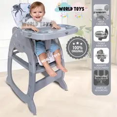 BABY - Silla de Comer Edición Limitada «GATTITO II» Gray