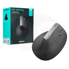 LOGITECH - Mouse Mx Vertical Inalambrico Negro