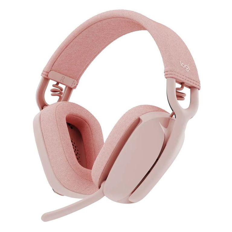 Auriculares Zone Vibe 100 Bluetooth Con Micrófono - Color Rosa, Gran Sonido Y Com
