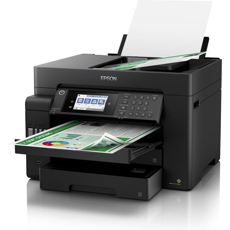 Impresora Multifunción Ecotank L15150, Tinta Inalámbrica, 32 Ppm, Escáner Y Fax, Col